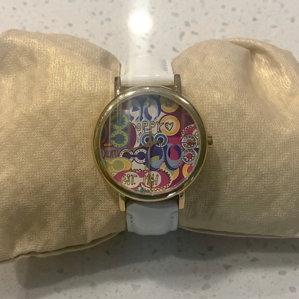 Authentic Coach Poppy Watch